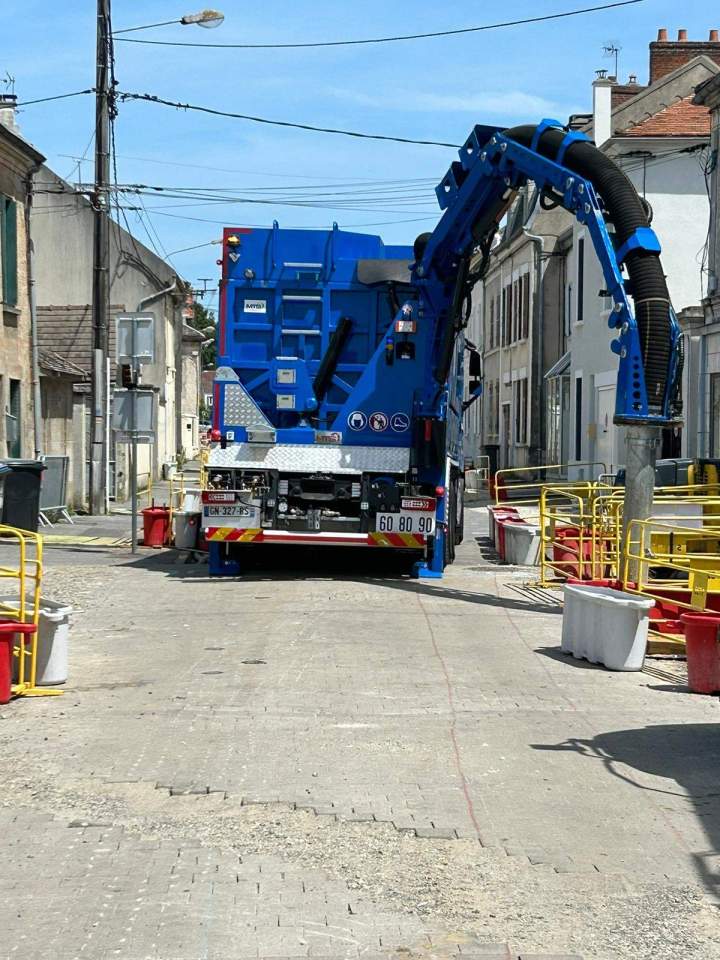 Location aspiratrice excavatrice – Île-de-France