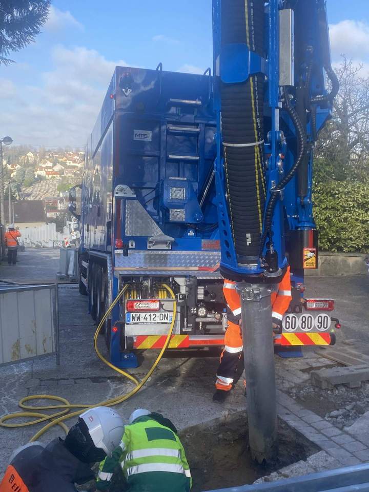 Location aspiratrice excavatrice – Île-de-France